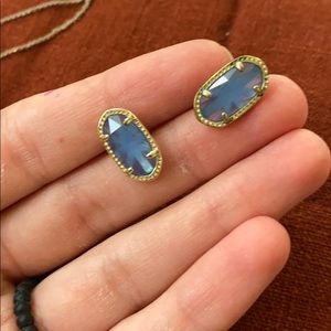 Light blue Kendra Scott studs
